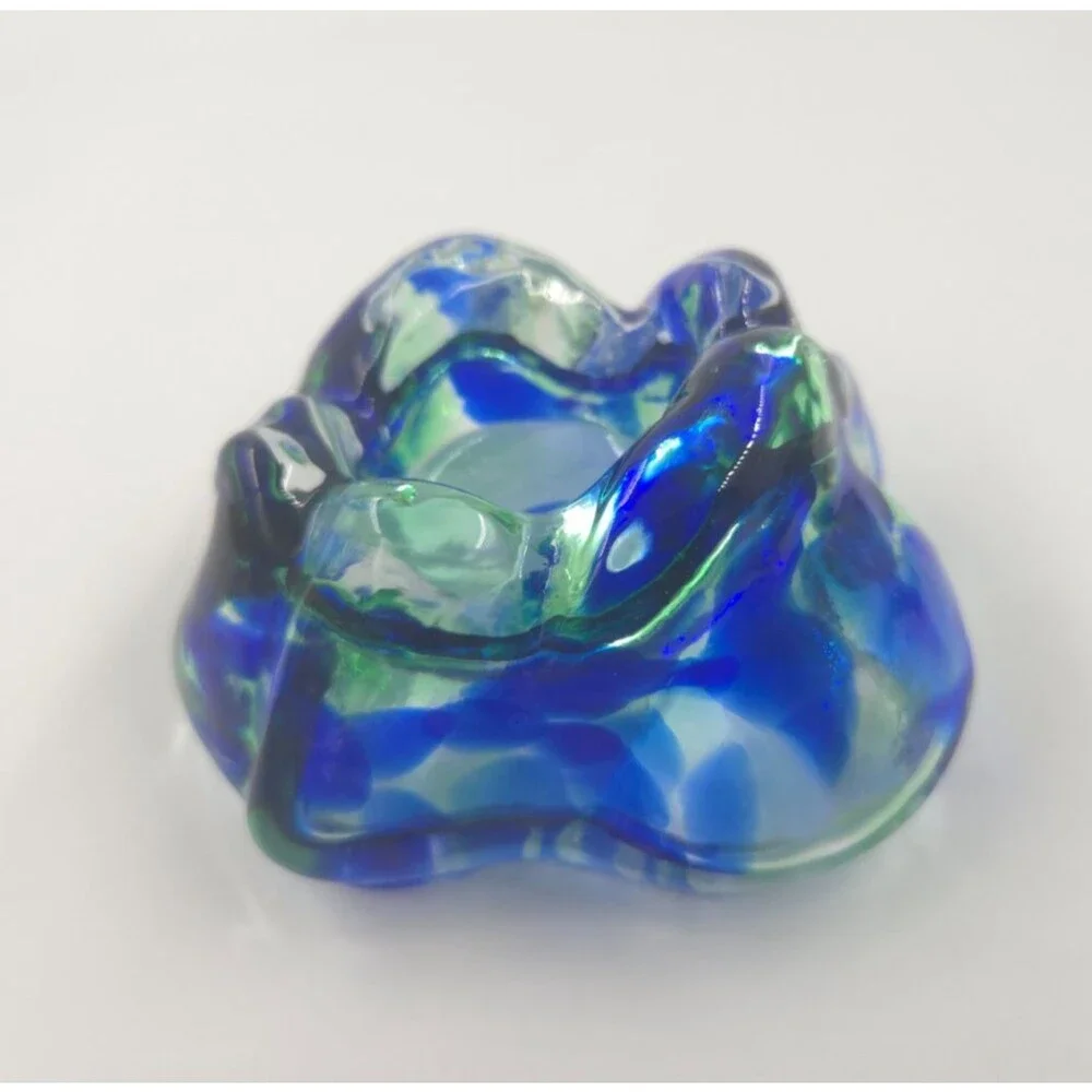Sea of Sweden Recycled Glass By Renate Stock Blue Pink Swirl Sticker